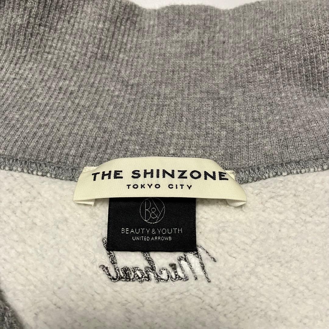 Shinzone×BEAUTY&YOUTH別注ハーフジップスウェットプルオーバー