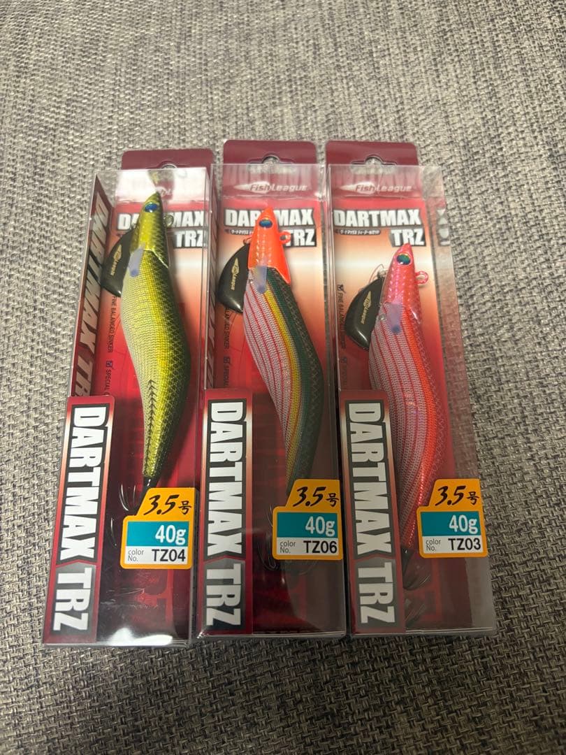 新型　DARTMAX TRZ エギ 40g 3.5号 セット