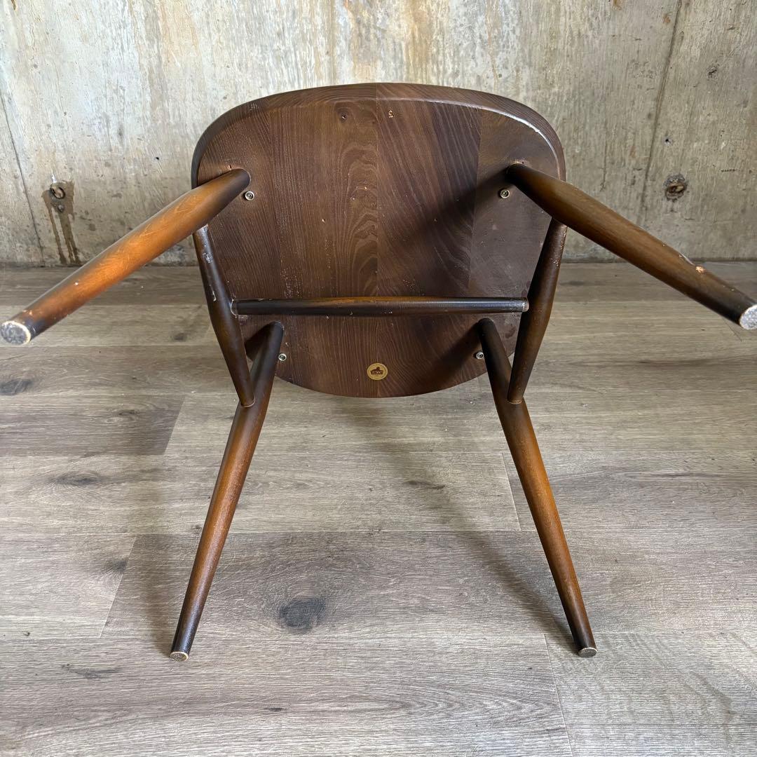 ERCOL クエーカーチェア　ヴィンテージ　アーコール　イギリス　④