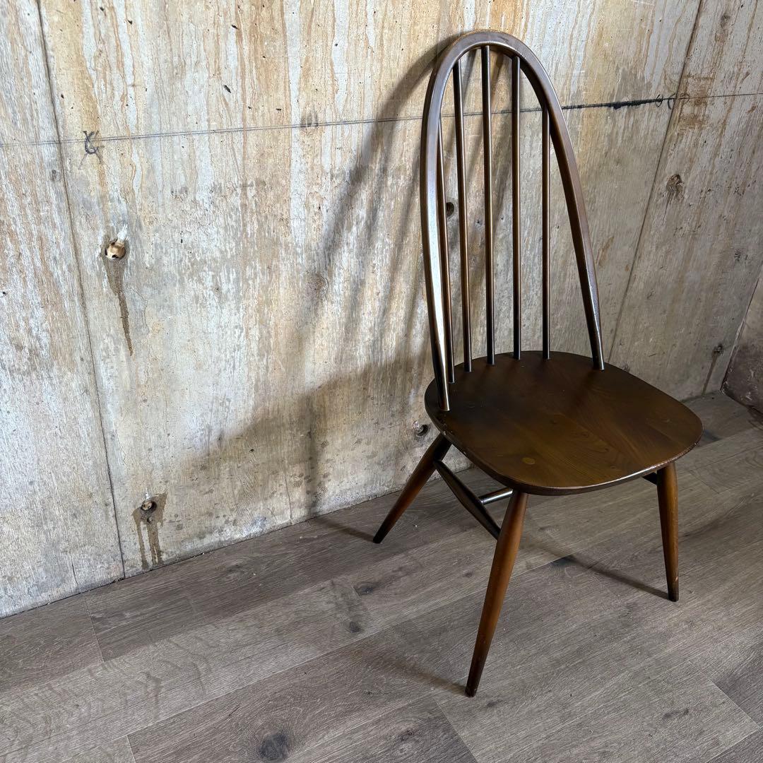 ERCOL クエーカーチェア　ヴィンテージ　アーコール　イギリス　④
