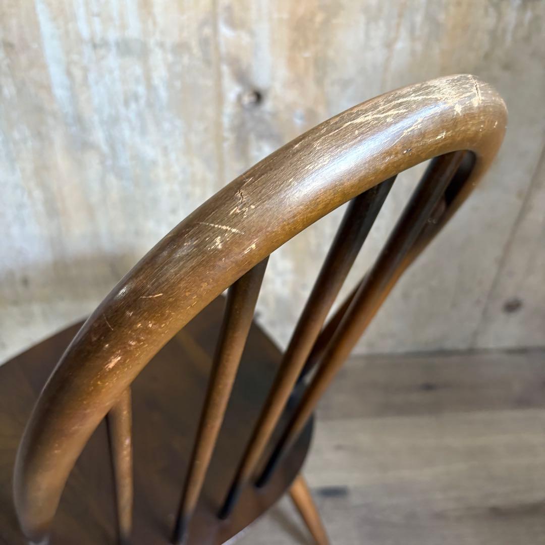 ERCOL クエーカーチェア　ヴィンテージ　アーコール　イギリス　④