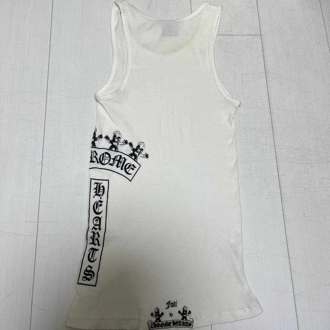 CHROME HEARTS ホワイト タンクトップ S 正規品