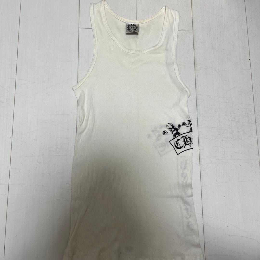 CHROME HEARTS ホワイト タンクトップ S 正規品