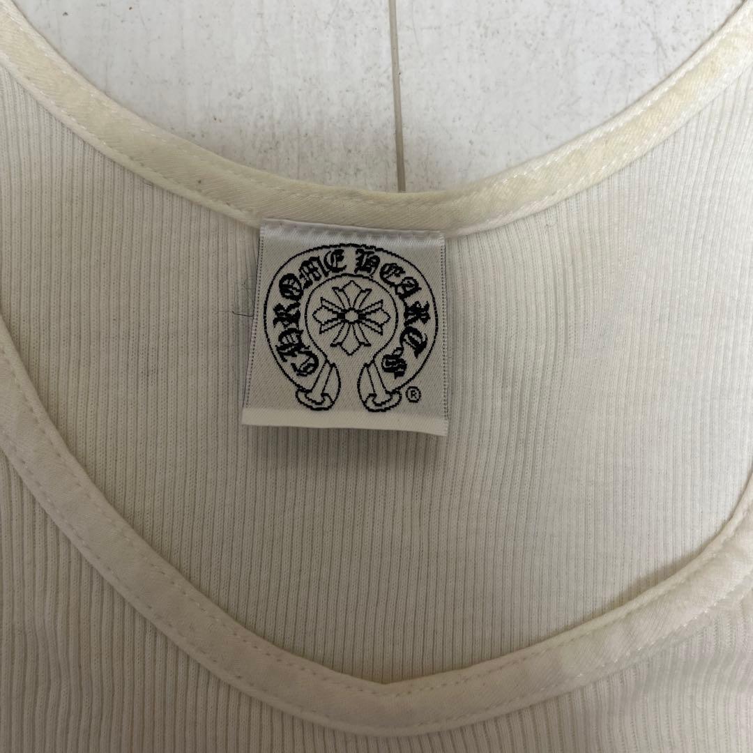 CHROME HEARTS ホワイト タンクトップ S 正規品