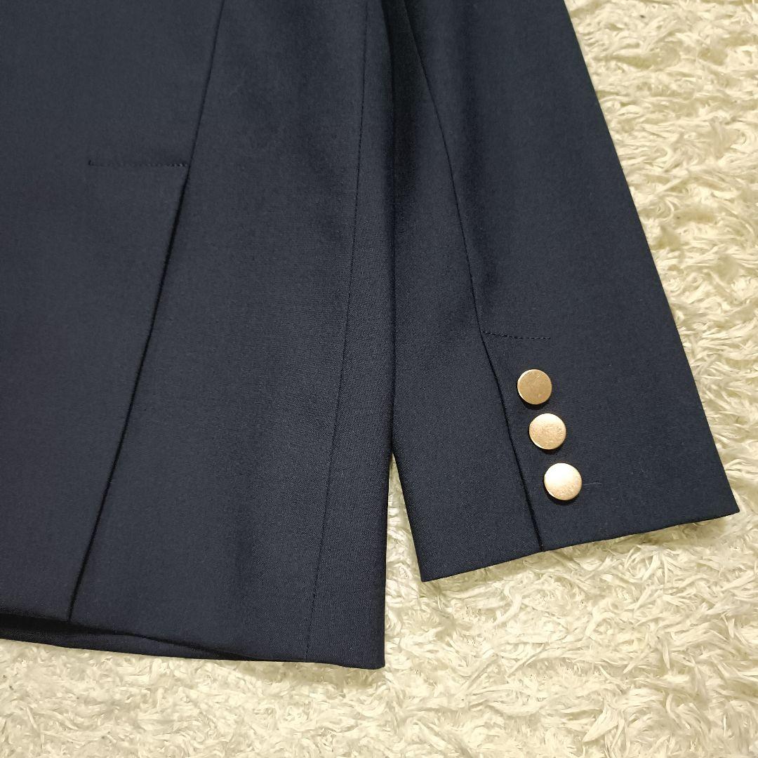 【美品】ビーミングバイビームス 金ボタン ダブルブレザー 紺ブレ