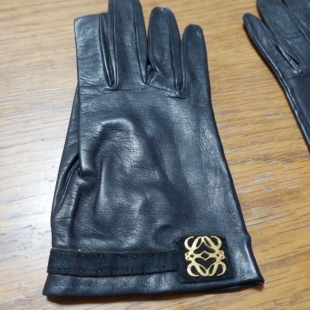 ほぼ未使用品　LOEWE 革手袋