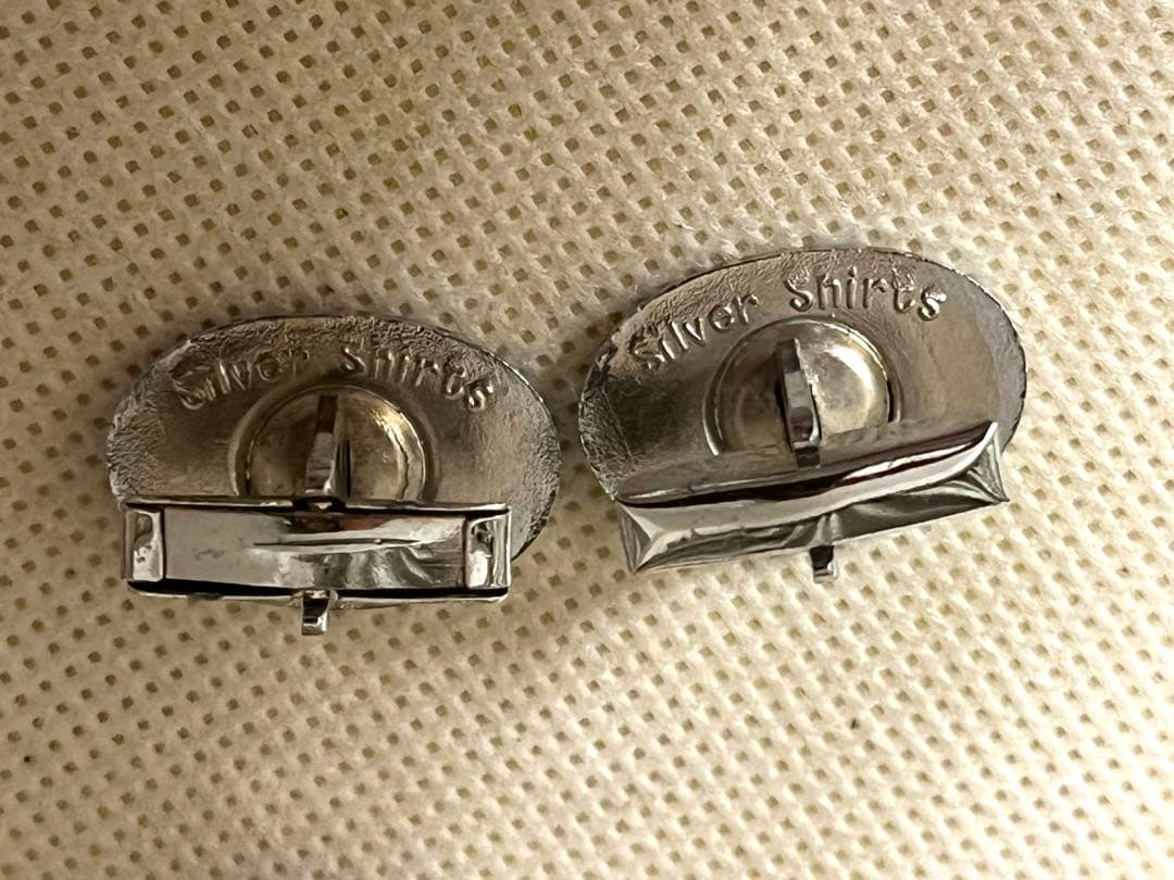 シルバー925 八角形カフリンクスセットいろいろ　63.4g