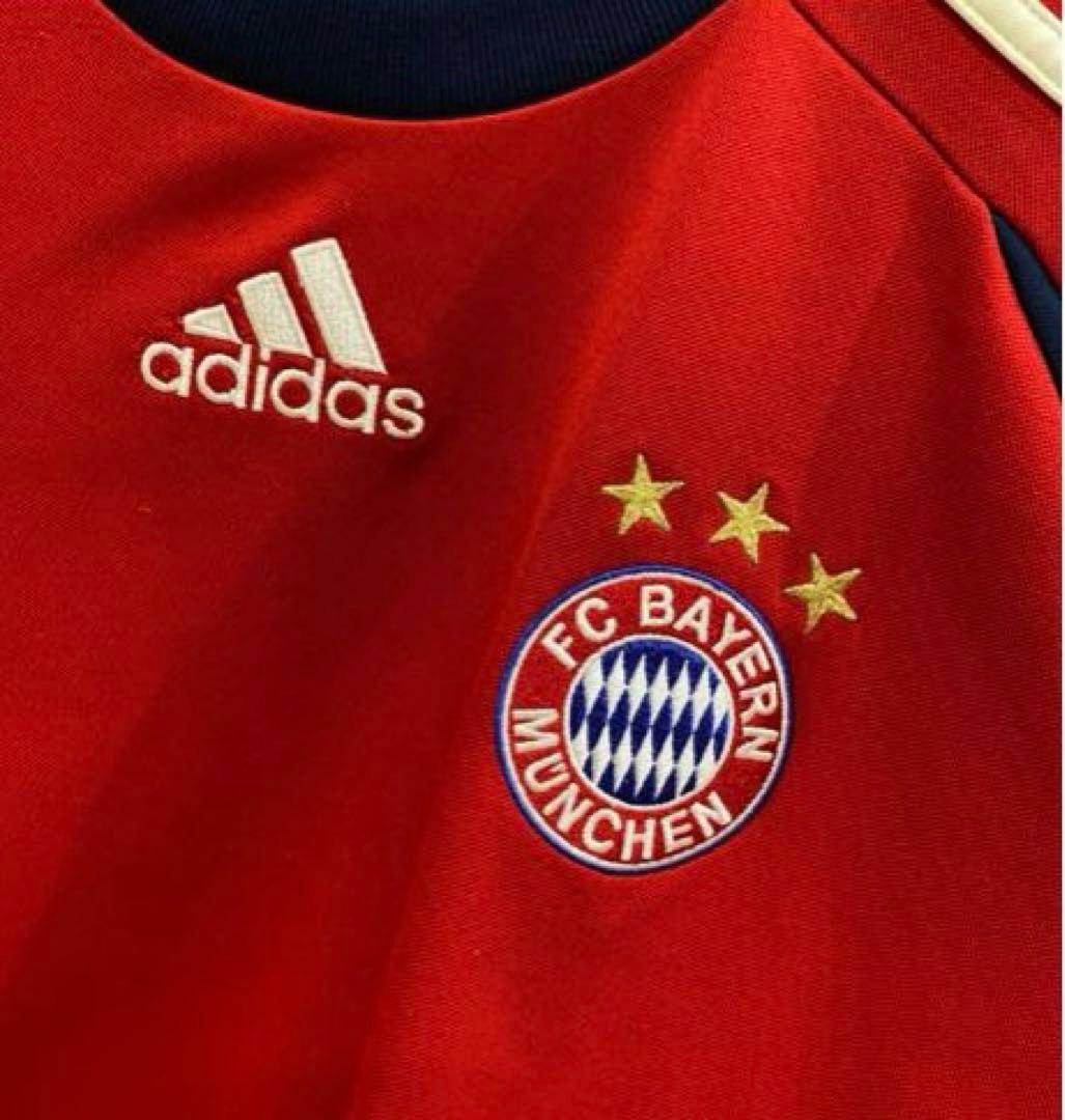 長袖 裏起毛 adidas／ バイエルンミュンヘン サッカーシャツ