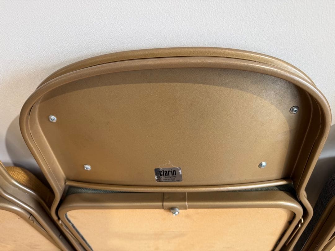 【モスグリーン】CLARIN フルクッション チェア 折りたたみ USA製