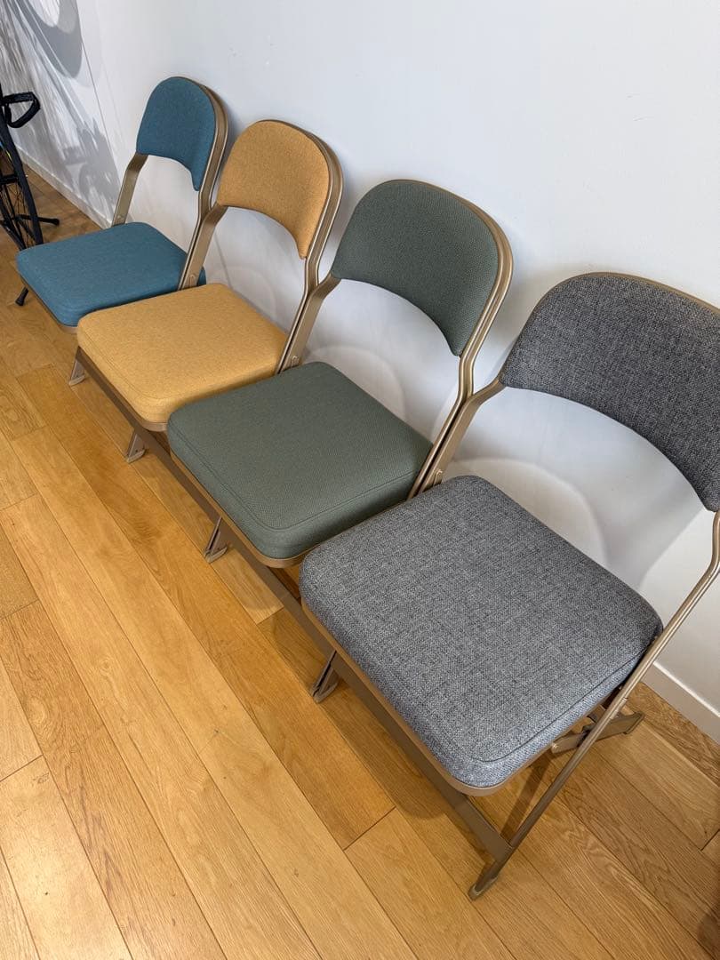 【モスグリーン】CLARIN フルクッション チェア 折りたたみ USA製