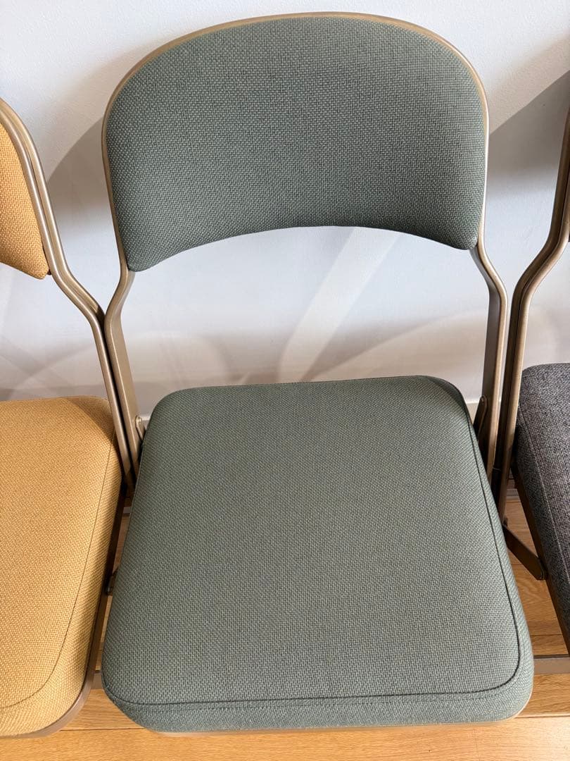 【モスグリーン】CLARIN フルクッション チェア 折りたたみ USA製