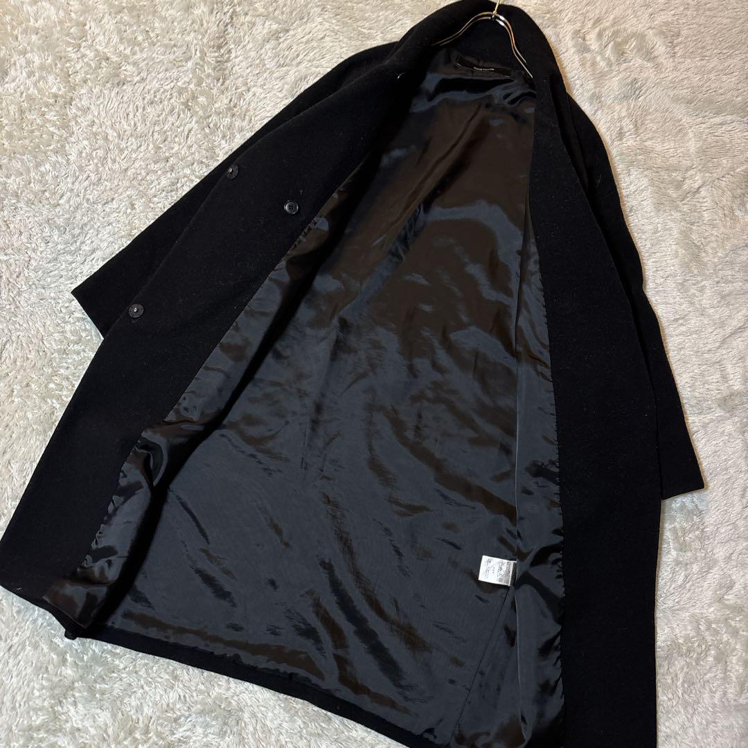 美品＊ジャーナルスタンダード　ロングコート　チェスターコート　ブラック　コクーン