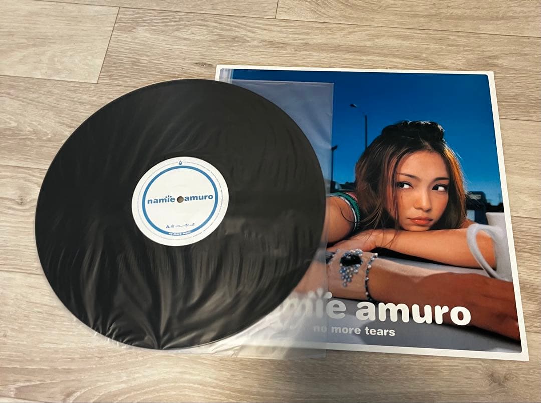 安室奈美恵　12inch LPレコード　no more tears