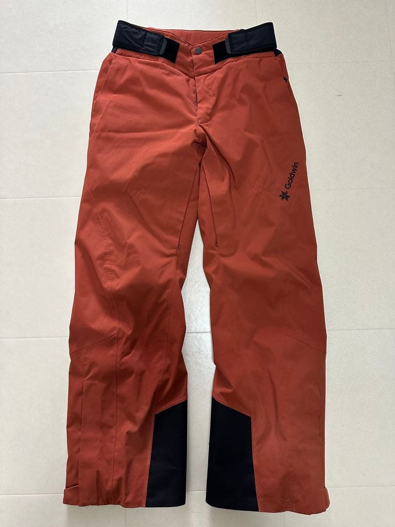 美品 ☆非売品☆ Goldwin スキーウェア 上下セット 男女兼用 技術選等
