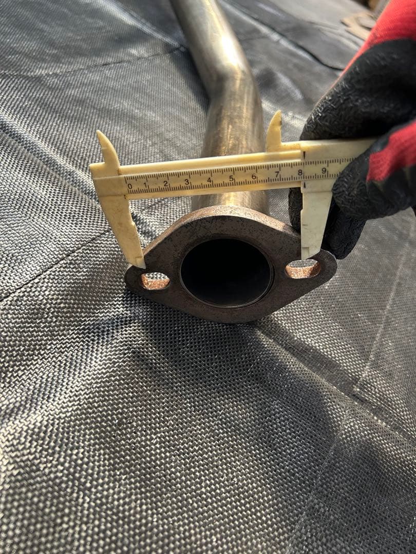 ジムニーJA ステンレスストレートマフラー