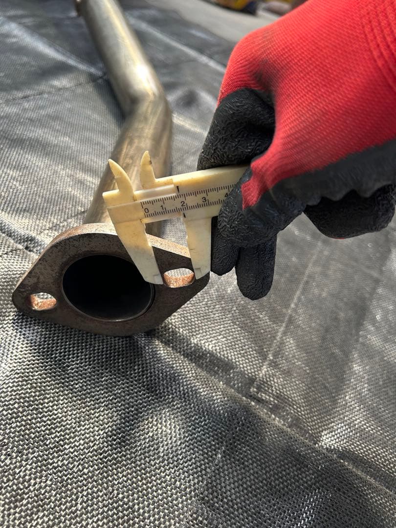 ジムニーJA ステンレスストレートマフラー