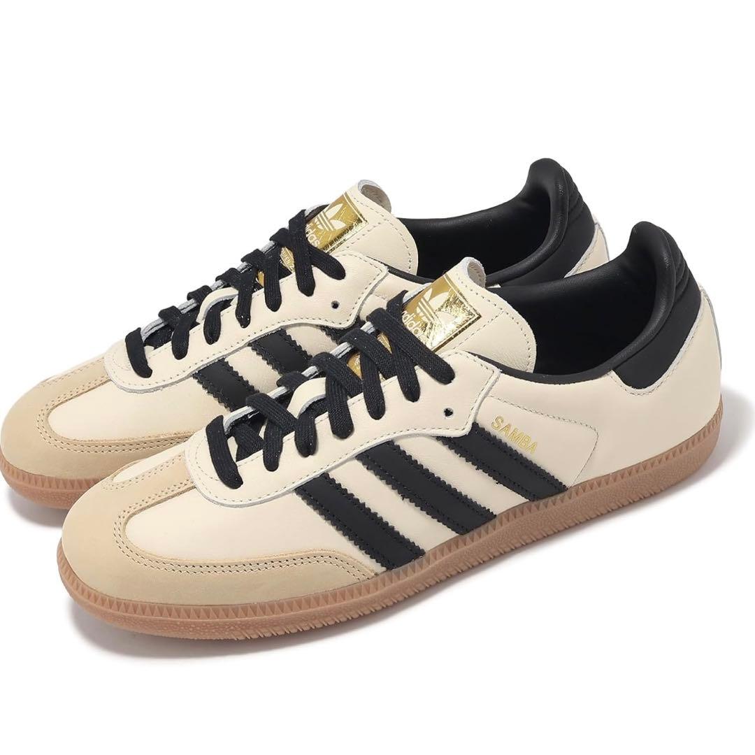 adidas Samba サンバ　クリーム/ブラック