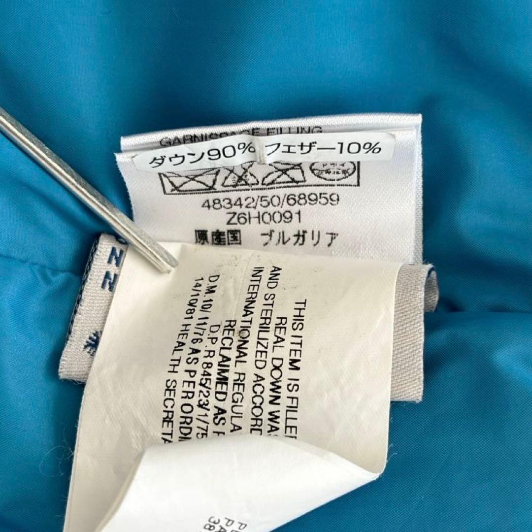 MONCLER ダウンベスト 青