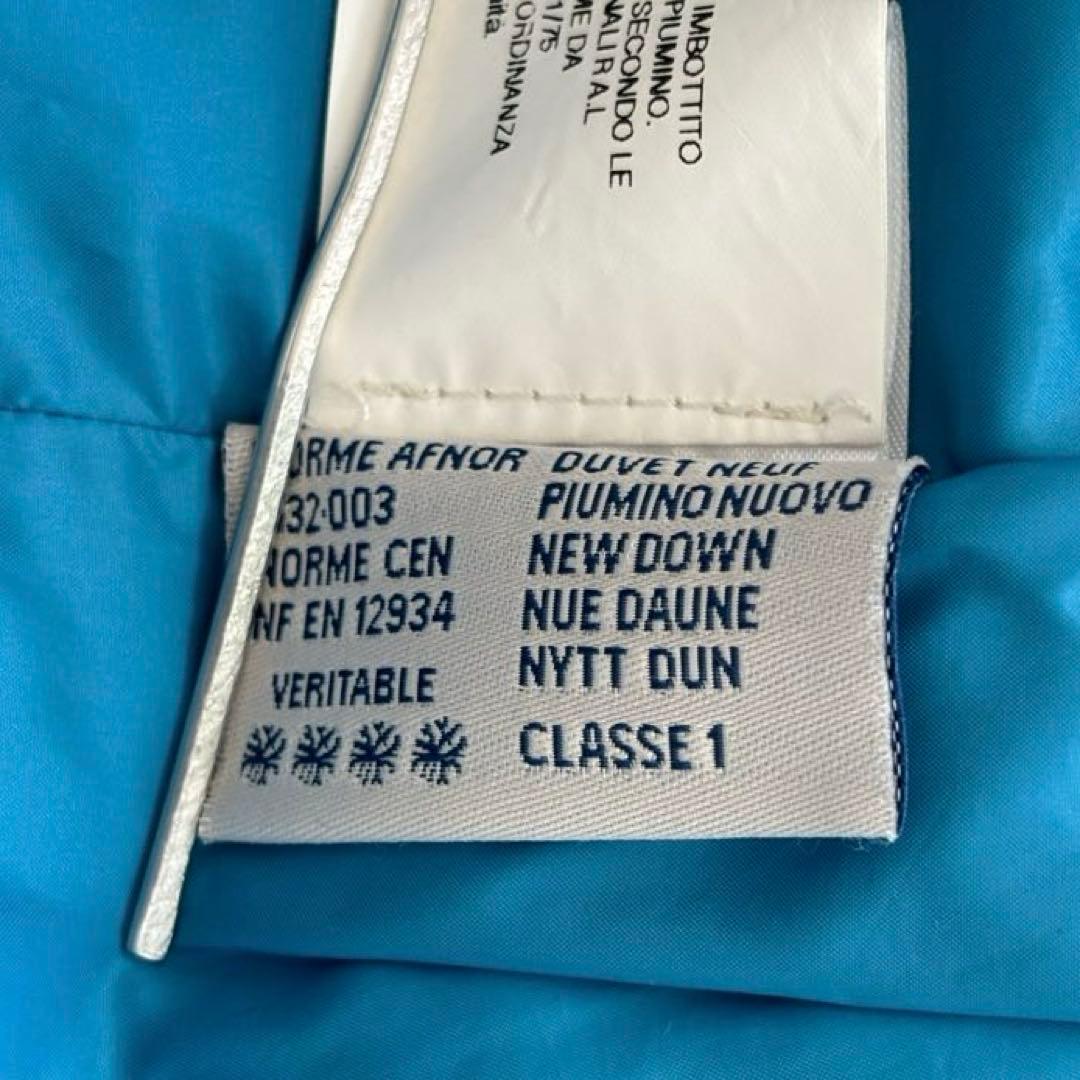 MONCLER ダウンベスト 青