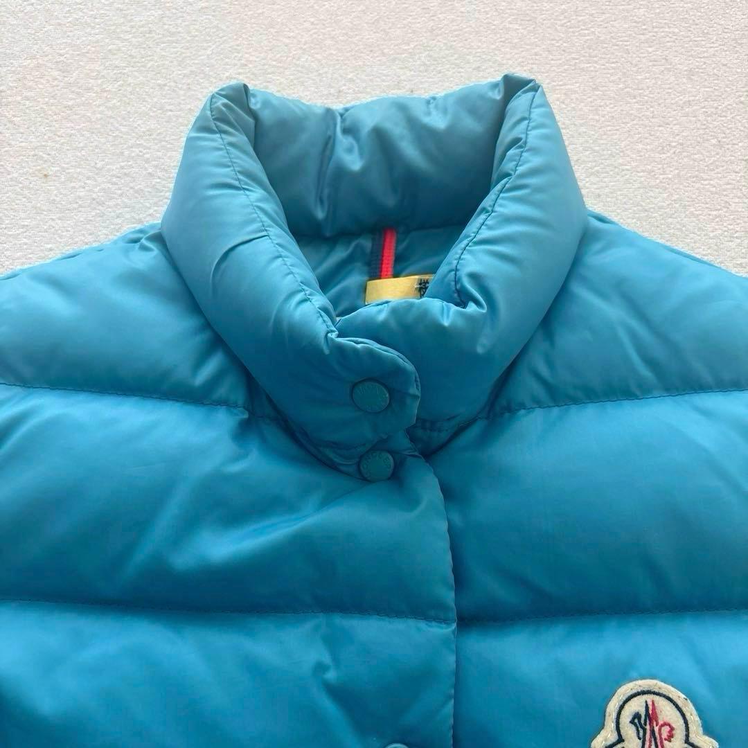 MONCLER ダウンベスト 青