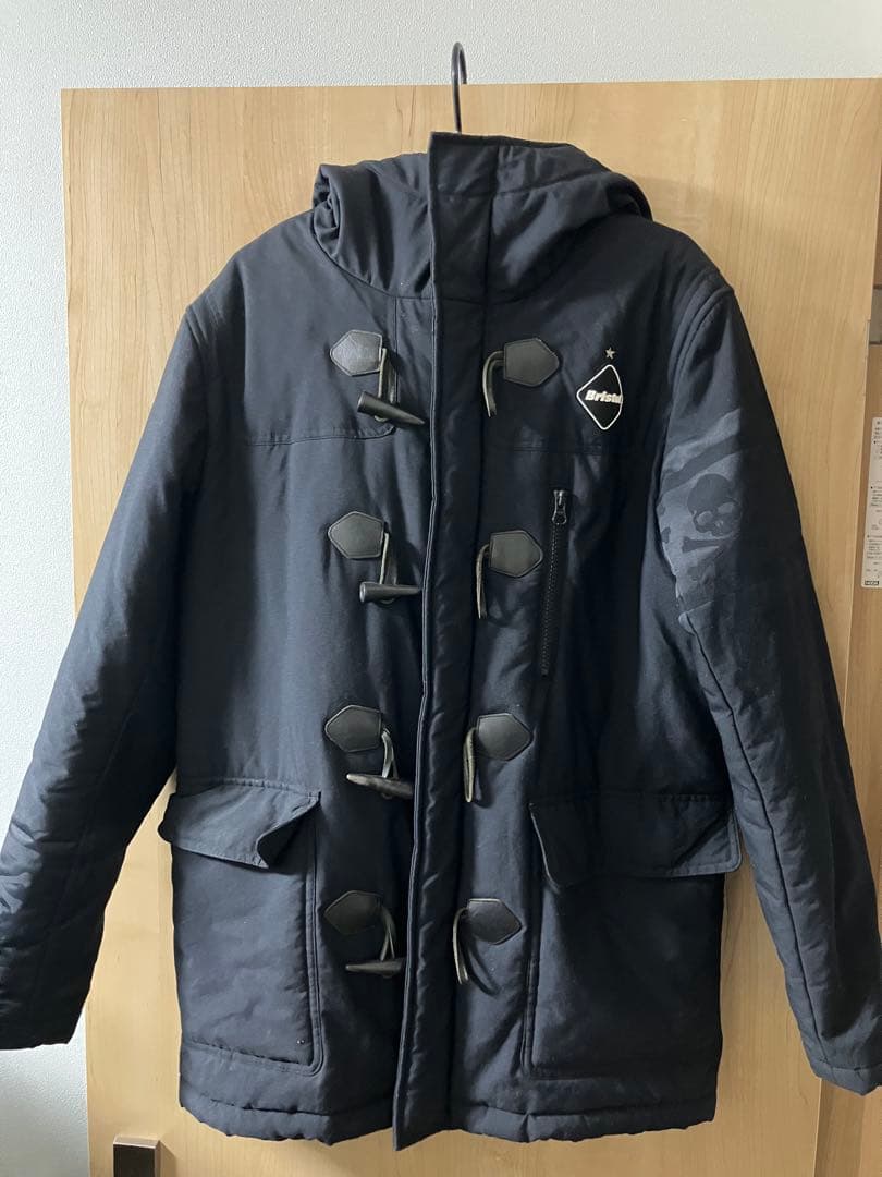 Nike F.C.R.B. マスターマインド　ブラックベンチコート S