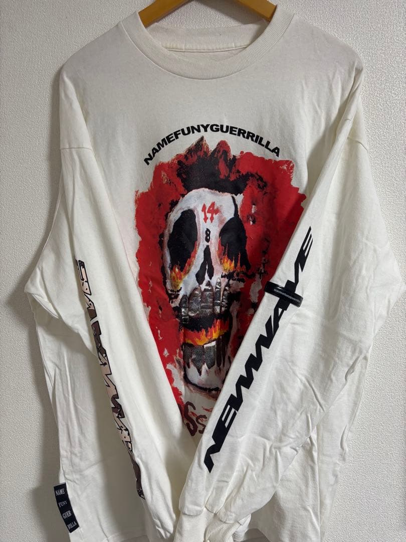 NAMEFUNY GUERRILLA Tシャツ Y2K 韓国 ロンT ストリート