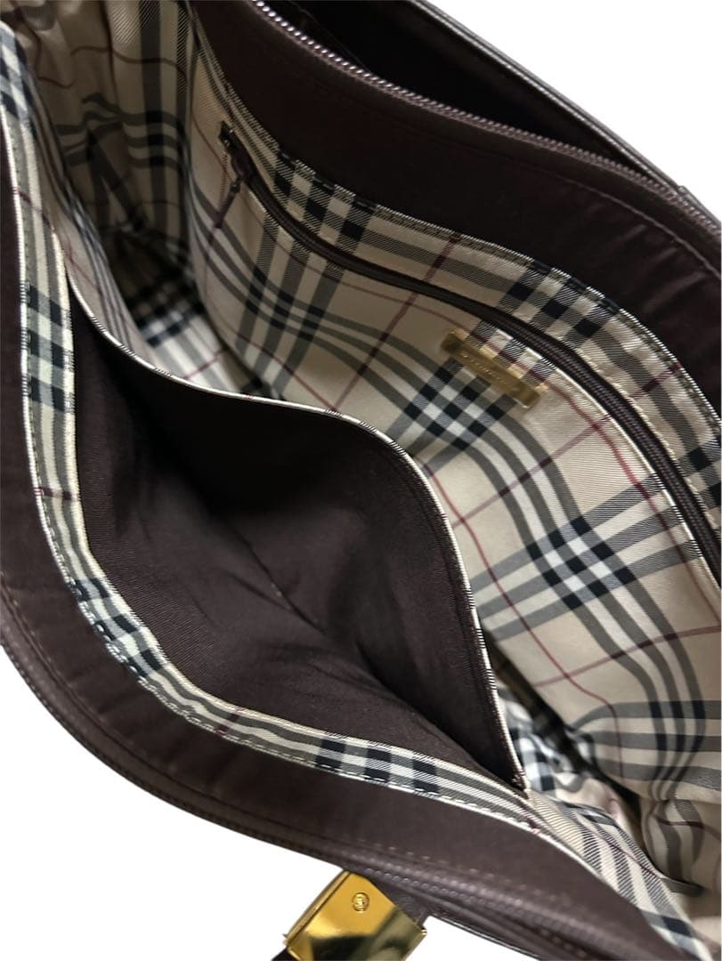 archive BURBERRY トートバッグ　レザー　バーバリー
