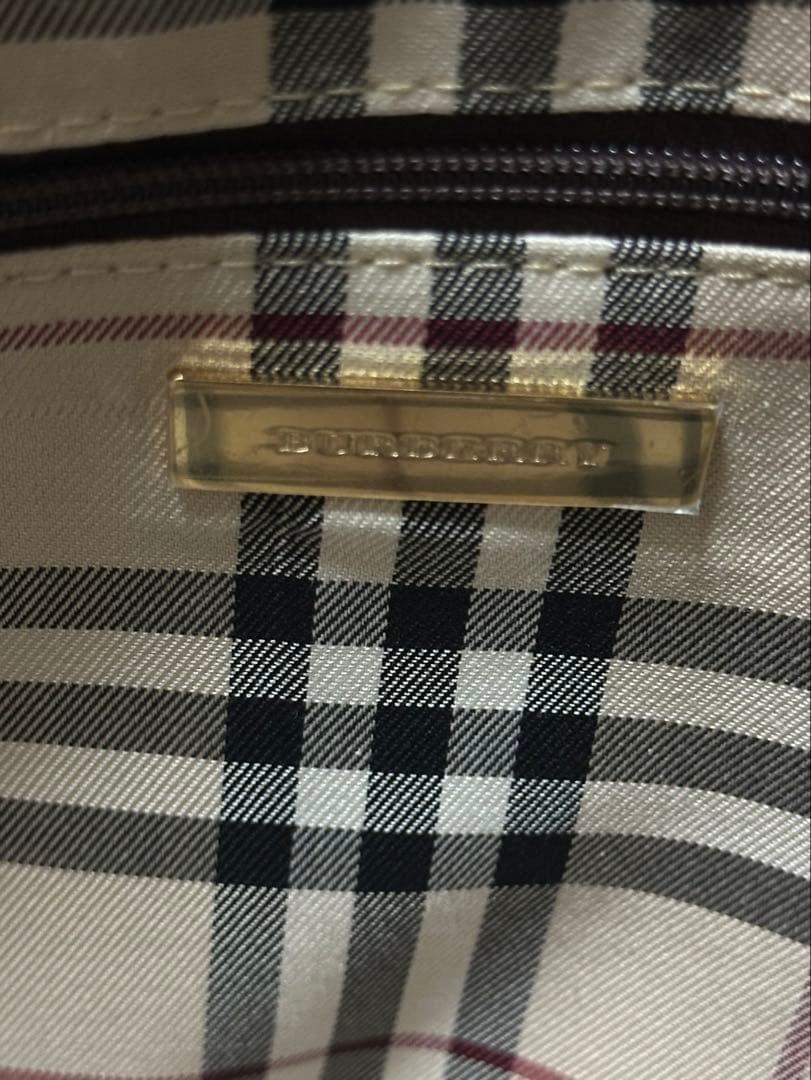 archive BURBERRY トートバッグ　レザー　バーバリー