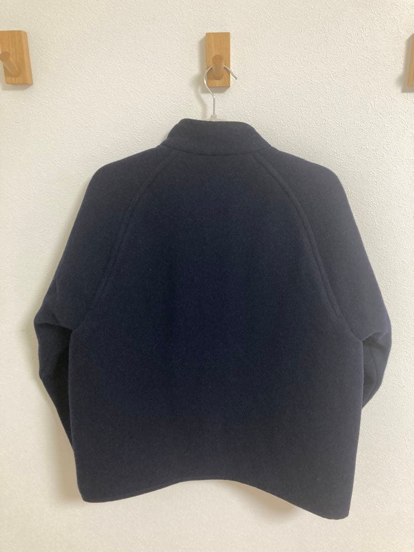 最終価格新作DANTONウールパイル スタンドカラージャケットコート38