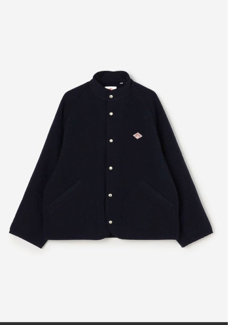 最終価格新作DANTONウールパイル スタンドカラージャケットコート38