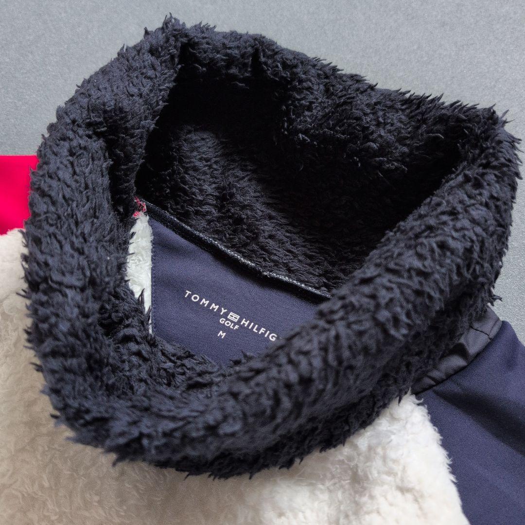 【美品】トミーヒルフィガーゴルフ　タートルネックセーター　フリース　M