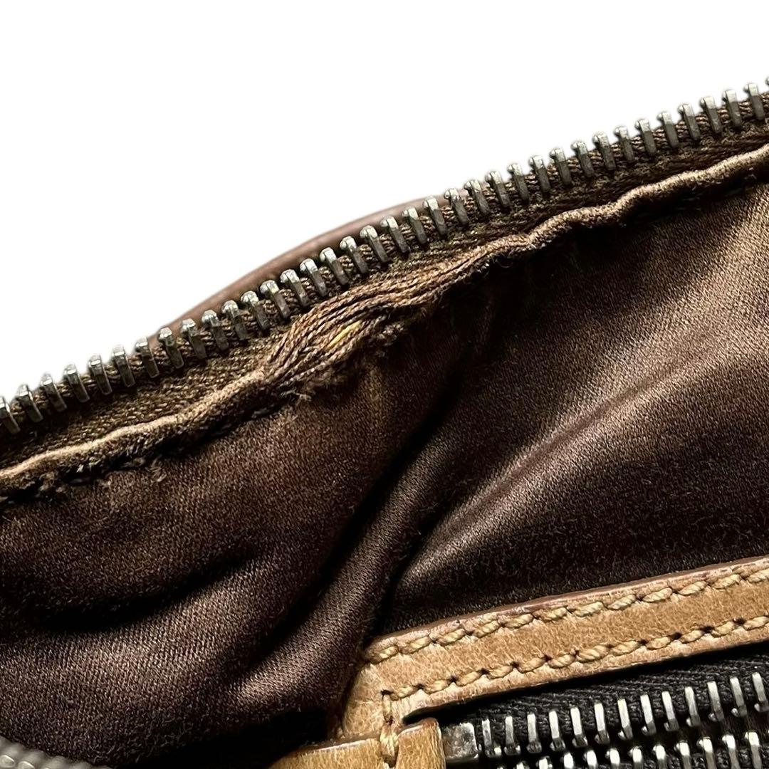 良品 MIUMIU 2WAY バッグ archive レザー Y2K ブラウン