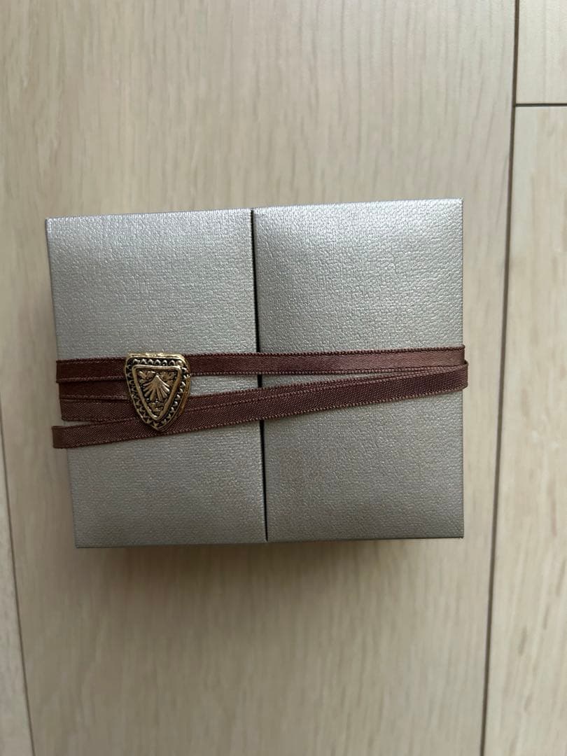 アガット　K18ピンクゴールド　0.05カラット一粒ダイヤネックレス