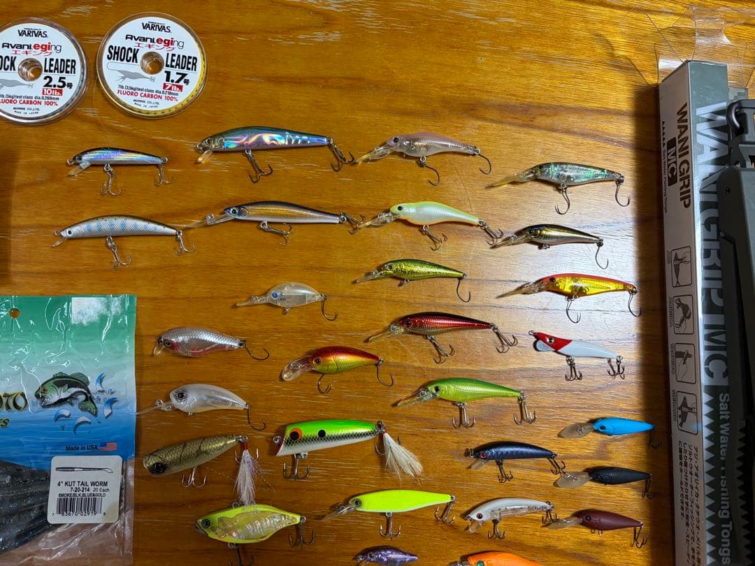 ルアーまとめて