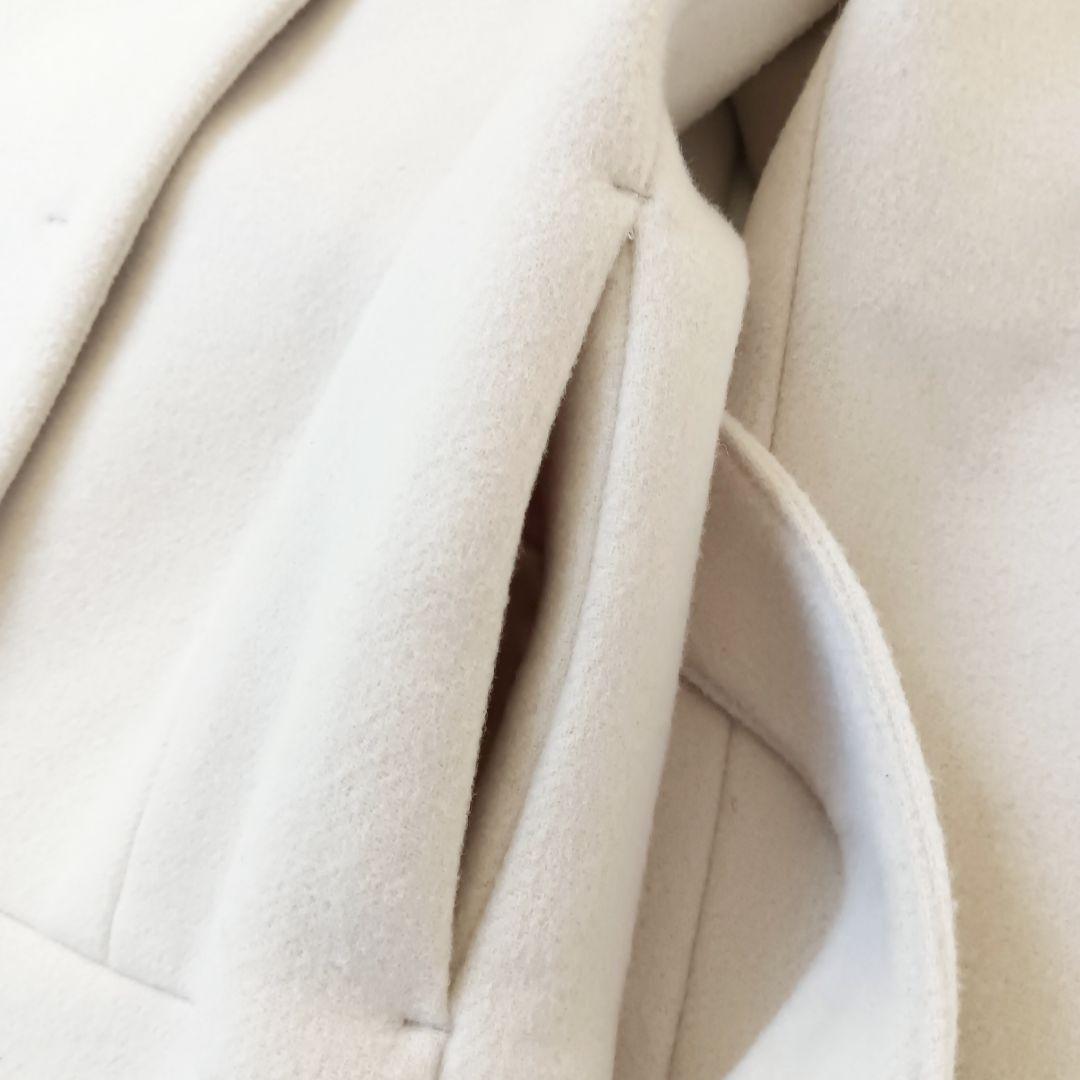 極美品✨ 24aw ハーリップトゥ ウールショートコート 腰ベルト アウター