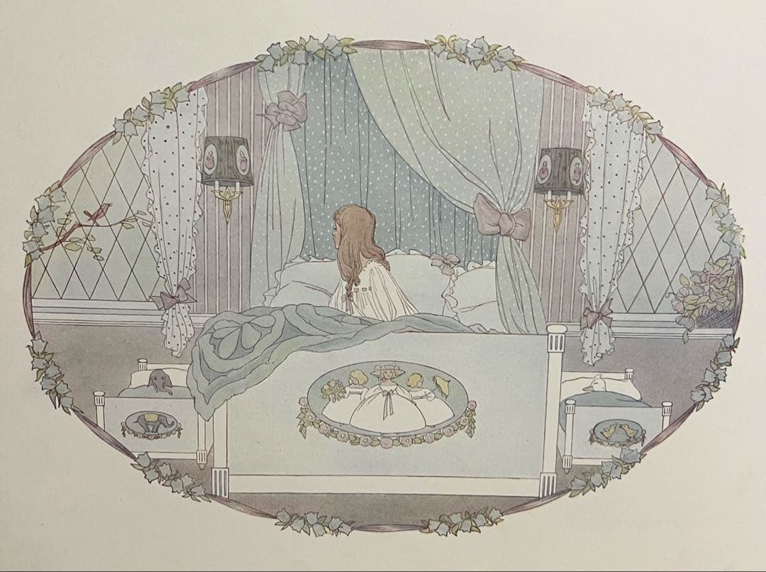 No375 希少 アンティーク洋書 古書 ルメール 絵本 児童書 オランダ 童謡