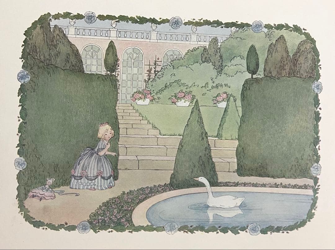 No375 希少 アンティーク洋書 古書 ルメール 絵本 児童書 オランダ 童謡