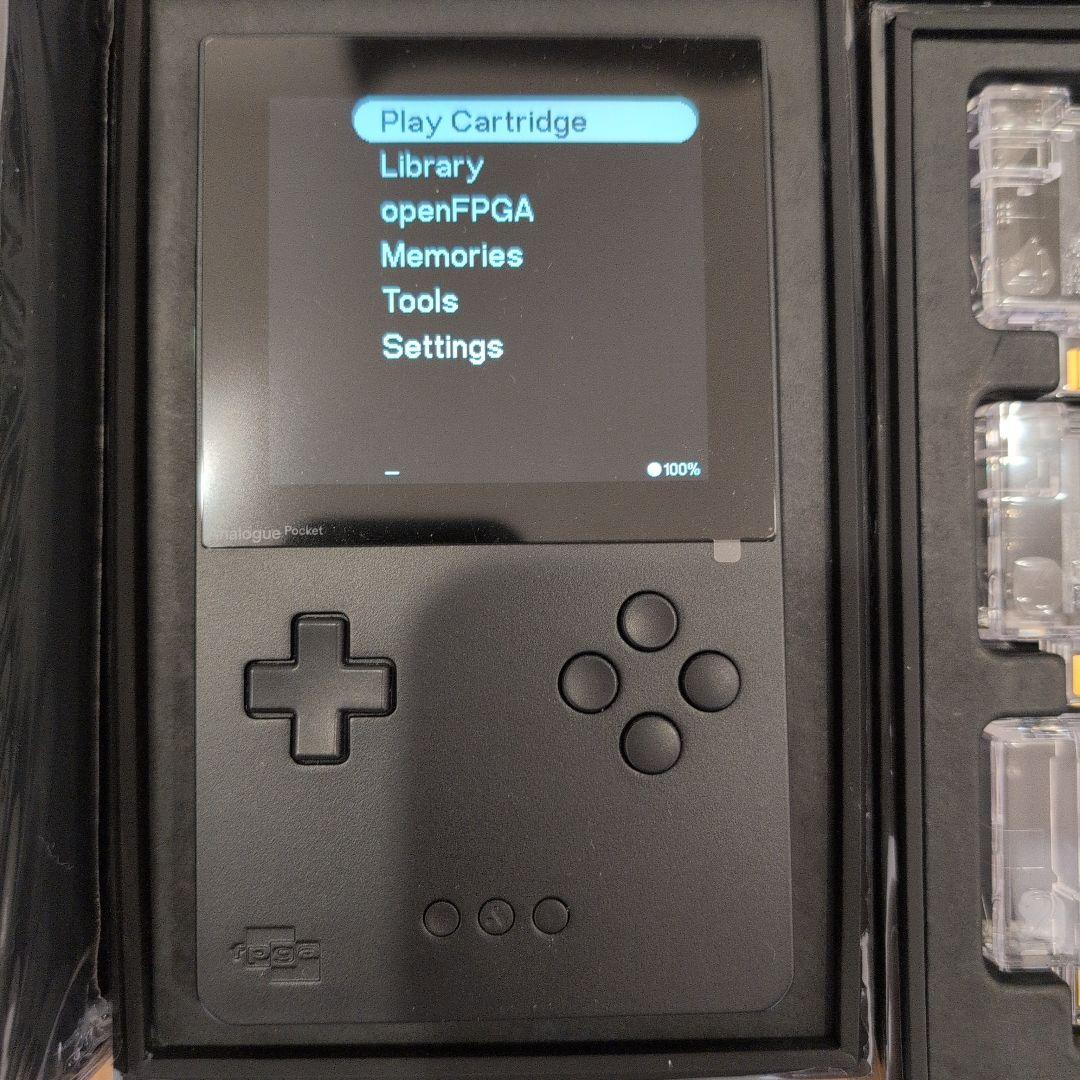 アナログポケット　本体、ドック、各種アダプター、おまけセット