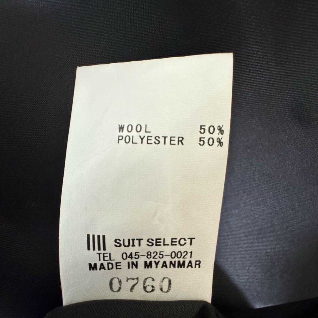 SUIT SELECT 3ピーススーツ ブラック A7 XL相当