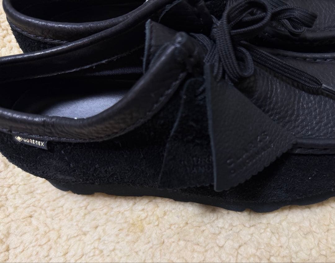 CLARKS wallabee gore-tex クラークス ワラビー ゴア黒