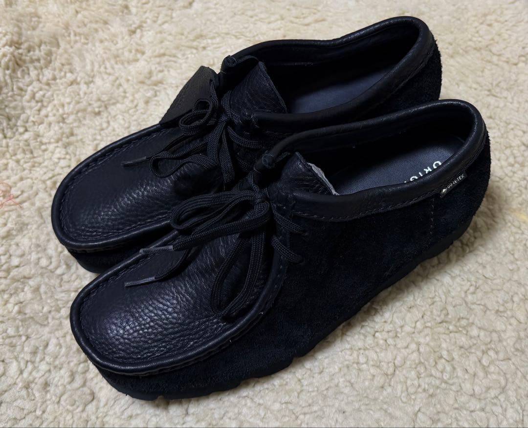 CLARKS wallabee gore-tex クラークス ワラビー ゴア黒