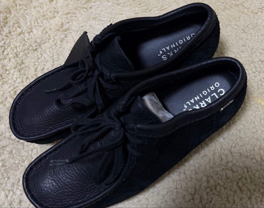 CLARKS wallabee gore-tex クラークス ワラビー ゴア黒