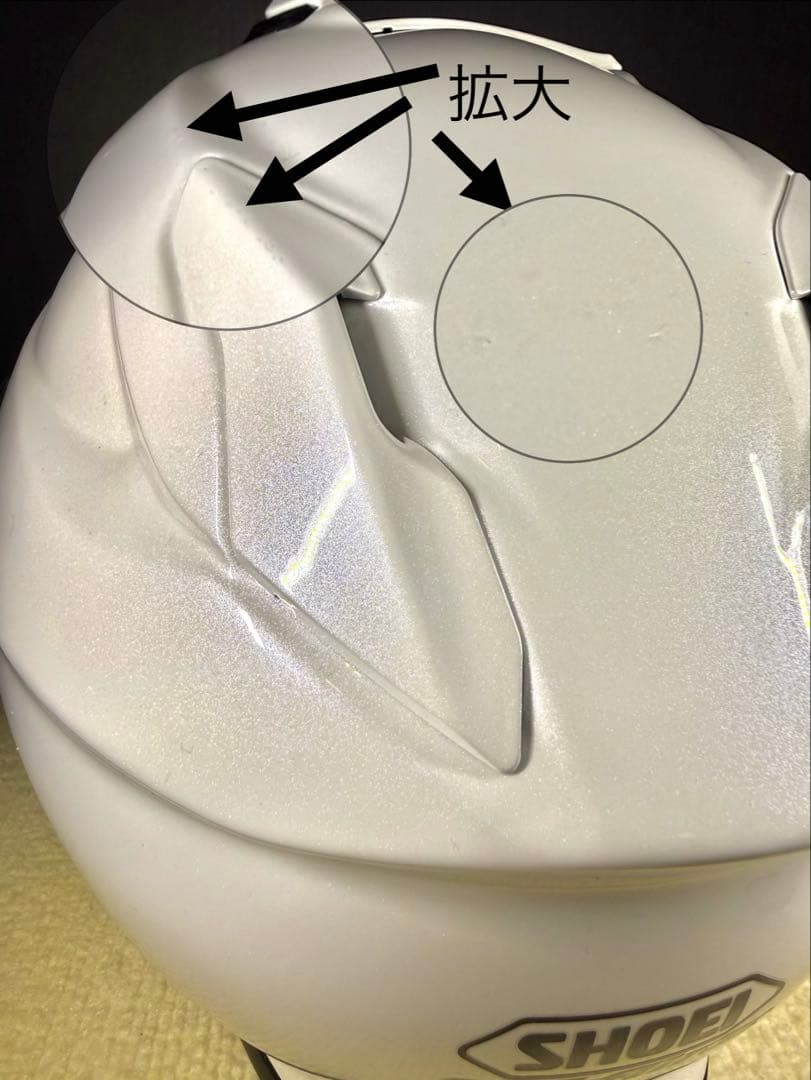 SHOEI GT-Air ll ホワイトヘルメット