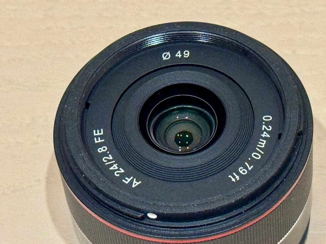 【美品】SAMYANG AF 24mm F2.8 FE レンズ