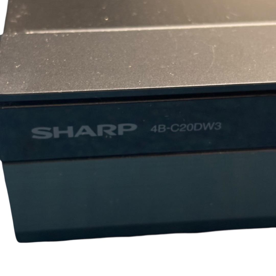 ブルーレイレコーダー SHARP 4B-C20DW3 SES260 動作品