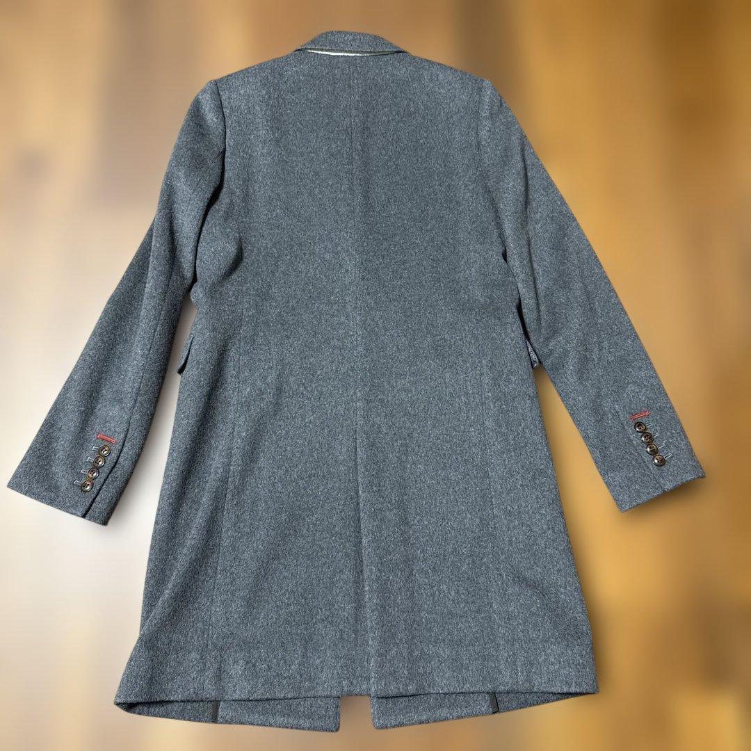 ダブルスタンダード　カシミアコート　グレー