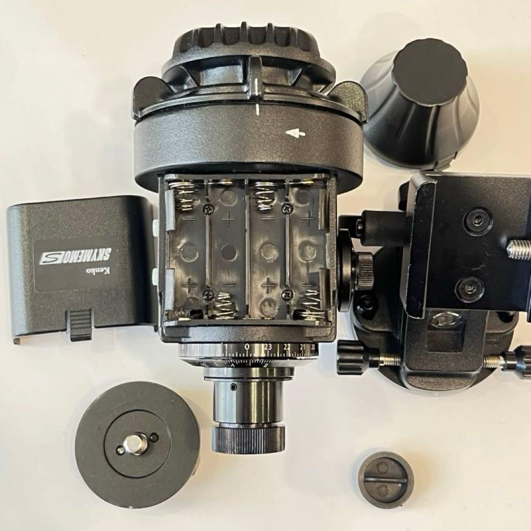 【中古セット】ポータブル赤道儀｜Kenko スカイメモS　本体+微動雲台セット