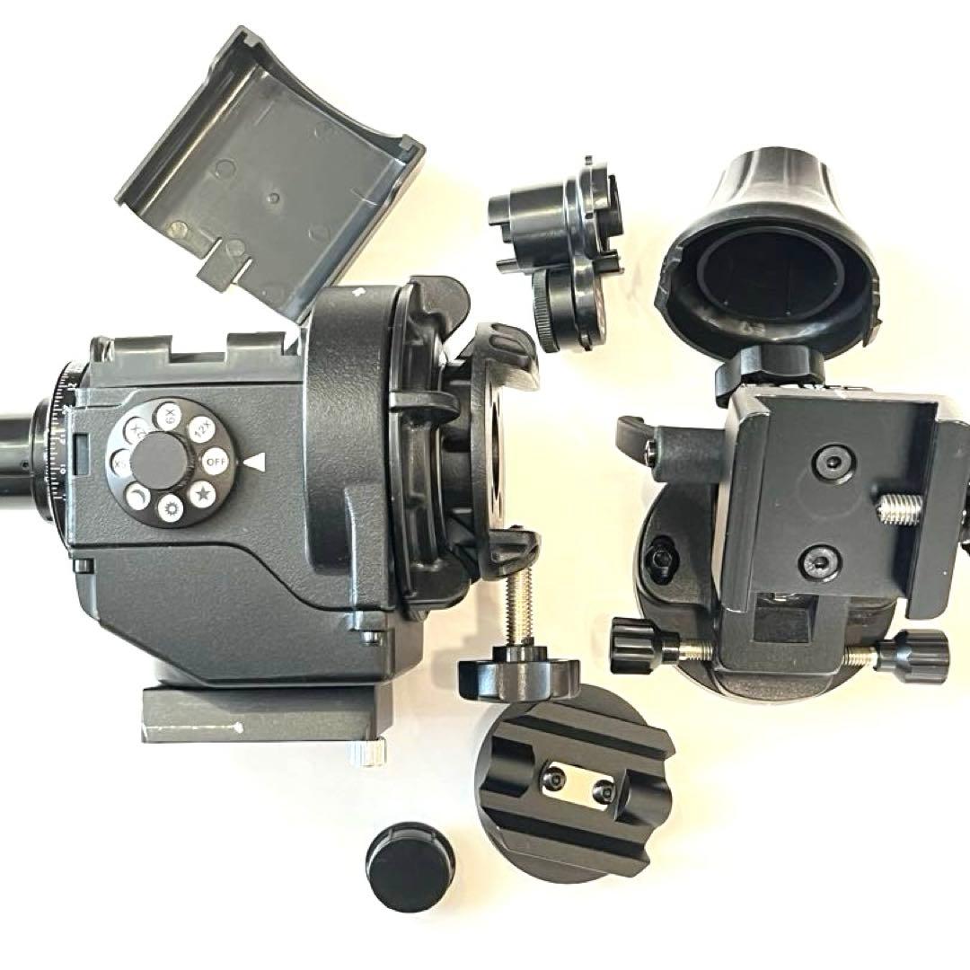 【中古セット】ポータブル赤道儀｜Kenko スカイメモS　本体+微動雲台セット