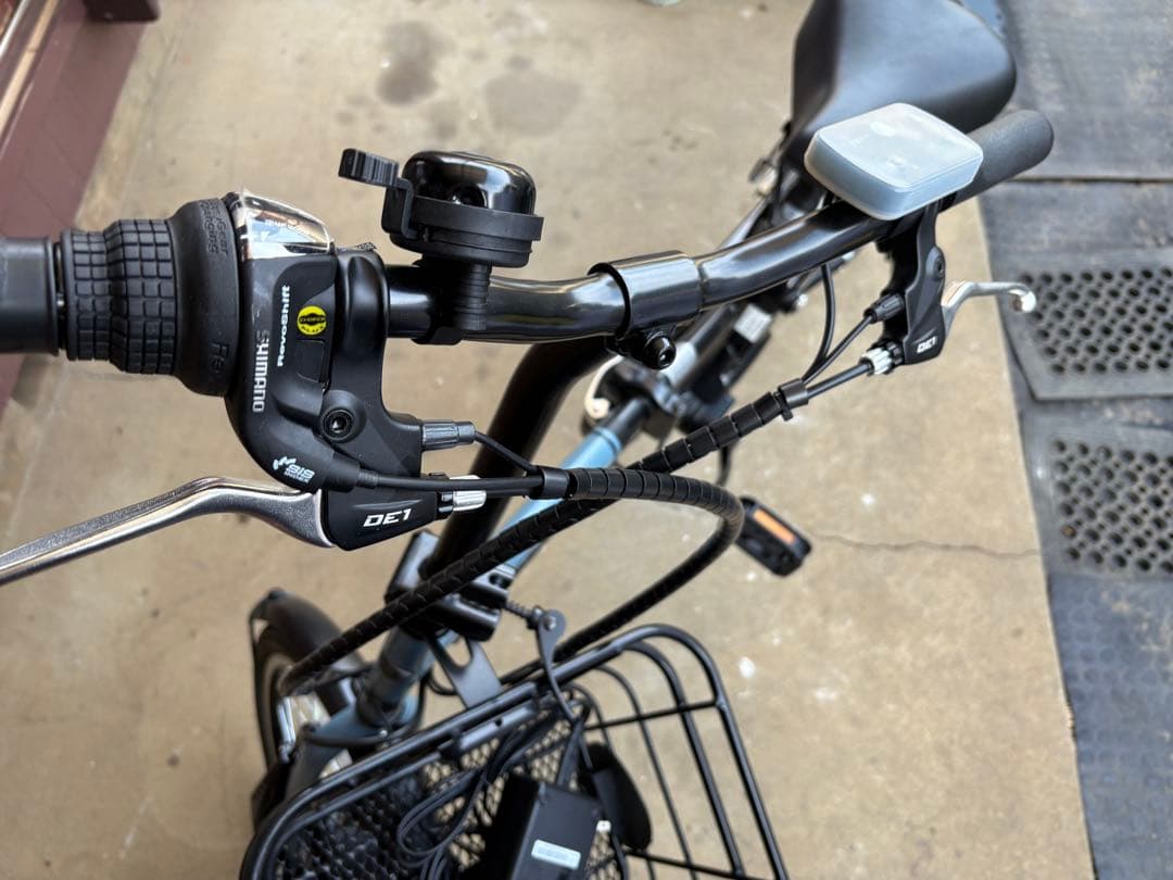 【PELTECH】TDN-208L ブルー×ブラック 電動アシスト折り畳み自転車