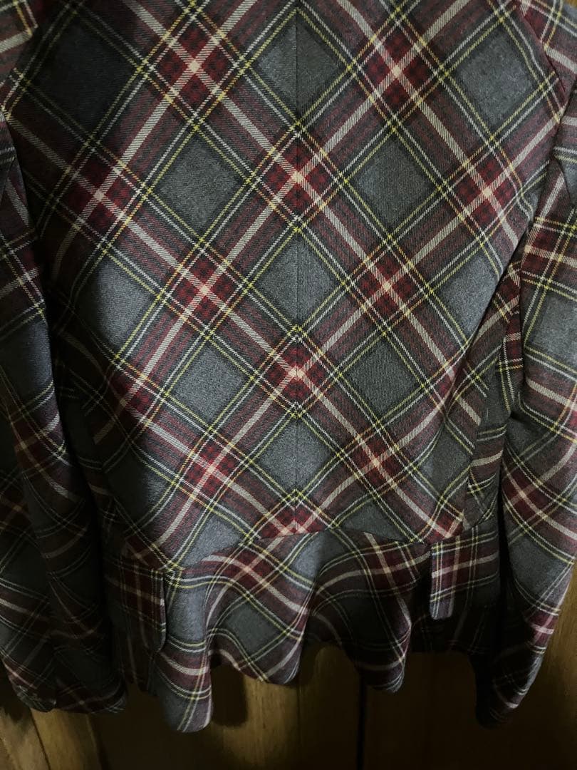 ヴィヴィアン　チェック　ラブジャケット